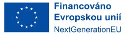 Financováno Evropskou unií - NextGenerationEU